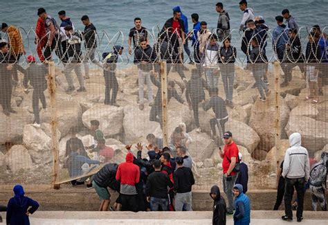 Ceuta Residents Sound Alarm as Moroccan Migrants Overwhelm Spanish Enclave, Sparking Security Fears
