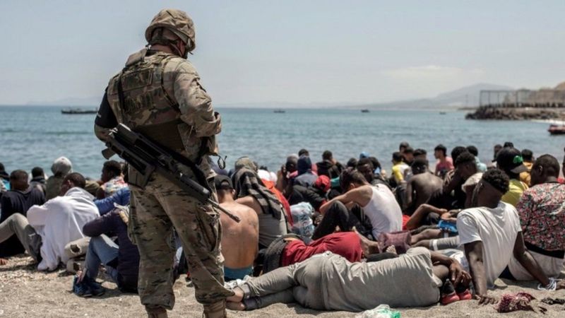Over 70,000 Migrants Overwhelm Ceuta as Sexual Assault Allegations Escalate